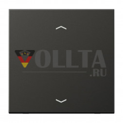 Jung AL2990PAN LS990 KNX кнопка, клавиша крышка, цвет алюминевый цвет:антрацит