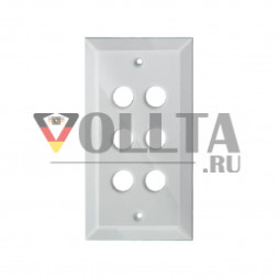 Berker 1366 Berker TS KNX стеклянная накладка, шестерной