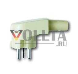 Угловая вилка Busch-Jaeger 2064 SWLW, угловая вилка, 16 А, белая RAL 1013