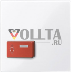 Schneider серия: Merten 450425 System M кнопка вызова, крышка, цвет:белый, тон:глянец