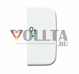 Busch-Jaeger 6234-22-214 крышка, двойная,  правая, Символ Диммер Reflex SI, цвет: альпийский белый