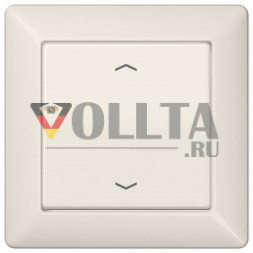 Jung AS590P AS500 KNX кнопка, клавиша полная плата цвет: кремово-белый