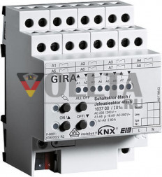 Gira 103700 KNX переключатель жалюзи восьмерной