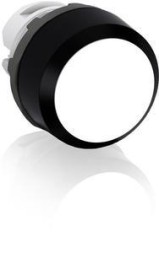 ABB Stotz-Kontakt MP2-10W, кнопочный элемент управления, с фиксацией, плоский, белый, плоская фиксация, переднее кольцо, 1SFA611101R1005