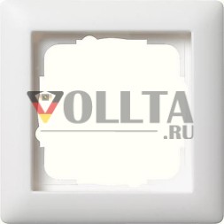 Gira 021104 Рамка на 1 пост Standard 55 чисто-белый матовый