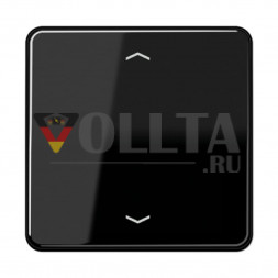 Jung CD590PSW CD500 KNX кнопка, клавиша крышка, цвет: черный