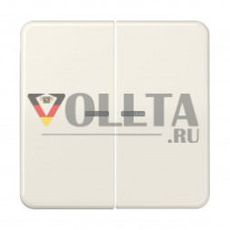 Jung BTCD17102 Кнопка JUNG HOME 2-позиционная, дюропласт, серия CD, белая