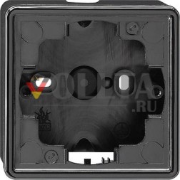 Gira 006147 корпус для поверхностного монтажа 1-полосный S-Color Black