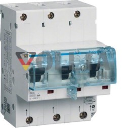 Переключатель Hager HTN363E SLS 3-полюсный IG 63A для DIN-рейки