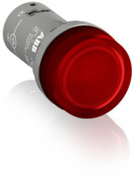 ABB Stotz-Kontakt CL2-515R, индикаторная лампа красная 110-130 В постоянного тока с постоянно встроенным светодиодом, 1SFA619403R5151