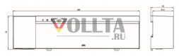 Theben 4900374 HMT 12 S KNX актуатор отопления