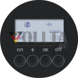 Berker 85745231 KNX радиотаймер quicklink черный, глянцевый Berker R.1/R.3