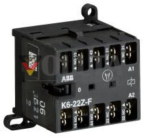 ABB Stotz-Kontakt K6-22Z-F-85, миниатюрный вспомогательный контактор 380-415 В 40-450 Гц, GJH1211003R8225