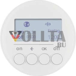 Berker 85745239 KNX радиотаймер quicklink полярно-белый, глянцевый Berker R.1/R.3
