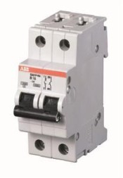 ABB Stotz-Kontakt S201P-K1NA, автоматический выключатель K-Char., 25 кА, 1 А, 1P+NA, 2CDS281103R0217