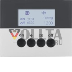 Berker 85745277 KNX радиотаймер quicklink алюминий, окрашенный Berker K.5