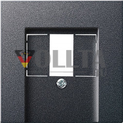 Gira 027628 System55 Телефон/Динамик/USB крышка, цвет:антрацит