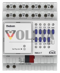 Theben 4930200 MIX2 базовый модуль RMG 8 T KNX переключение/актуатор жалюзи