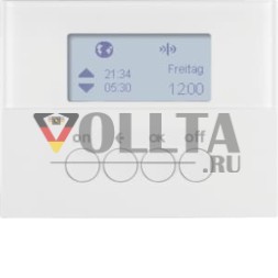 Berker 85745279 KNX радиотаймер quicklink полярно-белый, глянцевый Berker K.1