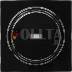 Gira 012047 S-Color кнопка, клавиша 10А, цвет: черный, тон:глянец