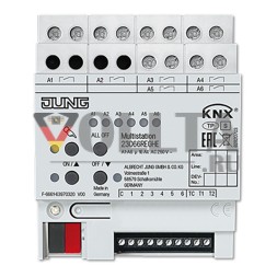Jung 23066REGHE KNX мультистанция, AC 250 В ~