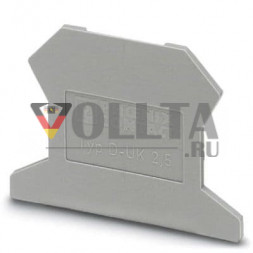 Phoenix Контакт 3001022 Торцевая крышка D-UK 2,5 Deckel