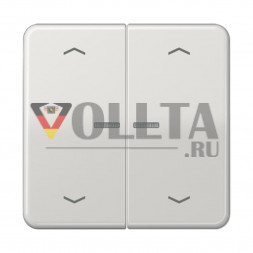 Jung CD595KO5MPLG CD500 KNX кнопка, клавиша крышка, цвет: светло серый