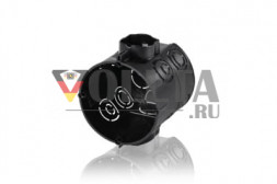 F-Tronic E107M25 Коробка скрытого монтажа, 60mm, глубина цвет:черный,