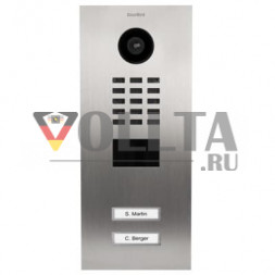 Doorbird D2102V IP Video Дверная станция нержавеющая сталь UP 2- Кнопка вызова