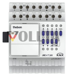 Модуль расширения Theben 4930265 MIX2 JME4T 24V KNX, 4-канальный привод жалюзи