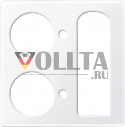 Schneider серия: Merten 447925 System M Steckvorrichtung VarioLine крышка, цвет:белый, тон:глянец