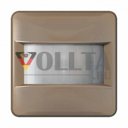 Jung BTCD17181WUGB Датчик движения JUNG HOME 1, 10 м, IP44, серия CD, золото-бронза