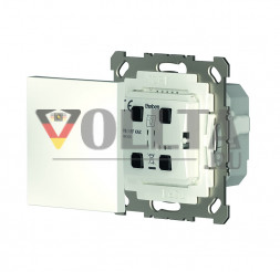 Кнопка THEBEN PS 1 KNX-RF | 2/4-позиционная, датчик температуры