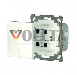 Кнопка THEBEN PS 1 KNX-RF | 2/4-позиционная, датчик температуры