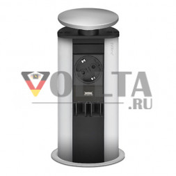 Руководство по кабелю порта EVOline / Серебристый / 1 разъем / 1 USB