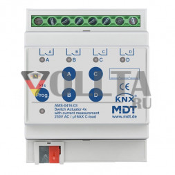 MDT AMS-0416.03 Переключатель-привод 4-позиционный 16A 230VAC C-Las