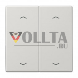 Jung LS995MPLG LS990 KNX кнопка, клавиша крышка, цвет: светло серый