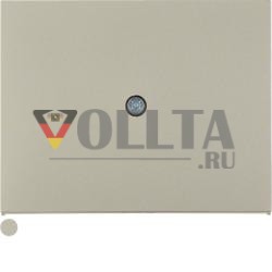 Berker 10057004 Центральная часть для кабельного вывода и соединительной коробки VDo нержавеющая сталь, окрашенная Berker K