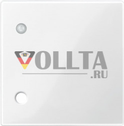 Schneider серия: Merten 450719 System M панель для кнопки c шнурковым приводом, крышка, цвет:полярная белизна, тон:глянец