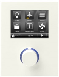 Siemens 5WG1204-2AB11 Комнатный Контроллер  Contouch c KNX Шинный соединитель titanweiss