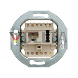Berker 458802 UAE TAE Телефон ISDN телефонная розетка, 1A 125V цвет: кремово-белый