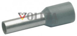 Klauke 474/10 Наконечники 4mm изолированные, цвет: серый 100 штук
