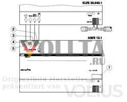 ABB Stotz-Kontakt AM/S12.1, модуль батареи, 12 В постоянного тока, REG, GHQ6310062R0111