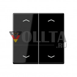 Jung A595MPSW A500 KNX кнопка, клавиша крышка, цвет: черный