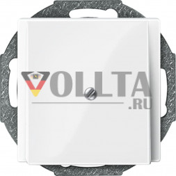 Schneider серия: Merten 296319 System M Выход кабеля крышка, цвет:полярная белизна, тон:глянец