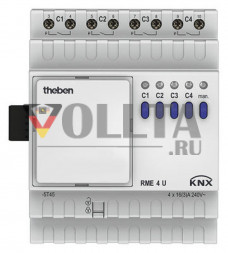 Theben 4930228 переключатель, KNX RME4U четверная MIX2