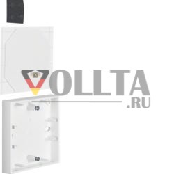 Berker 10079909 Корпус для поверхностного монтажа, односторонняя плоская версия, S.1 полярно-белый матовый Berker S.1