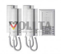 Ritto 1841470 Entravox Audio SET 4 Квартирный белый лакированный