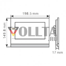 Busch-Jaeger 2TMA130050B0068 H8236-5B-03 IP сенсорный 7 LAN/LAN сенсорный элемент управления