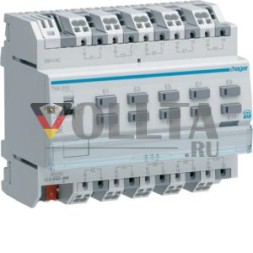 Двоичный вход Hager TXA310 KNX 10-канальный 230 В